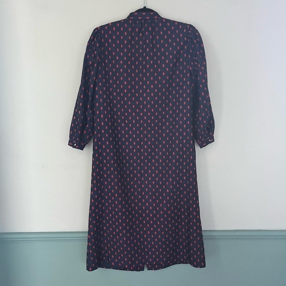 Vintage Tal Saunders Ritz Carlton Dress, Evening Coat, 100% Silk, 60’s - Picture 9 of 11